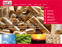 Tablet Screenshot of holzpellets.com